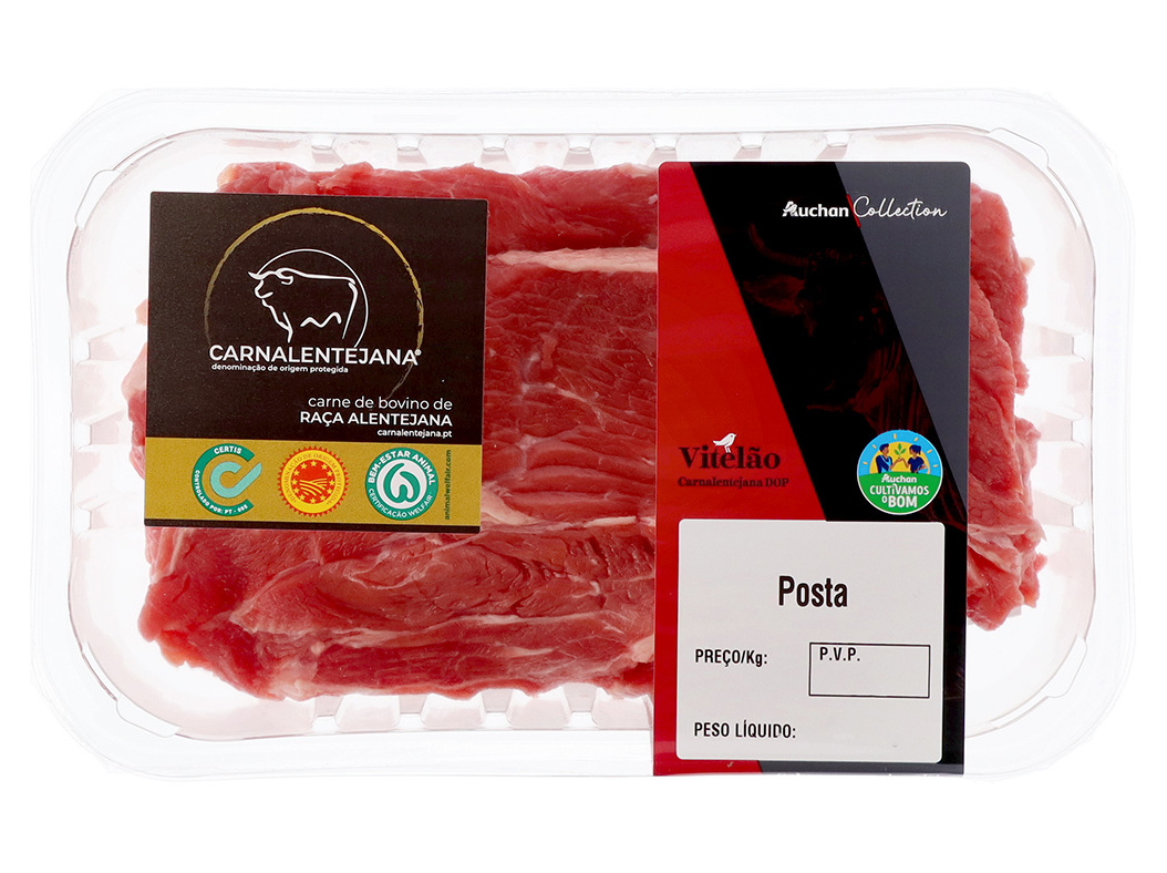 VITELÃO CARNALENTEJANA DOP POSTA AUCHAN CULTIVAMOS O BOM KG