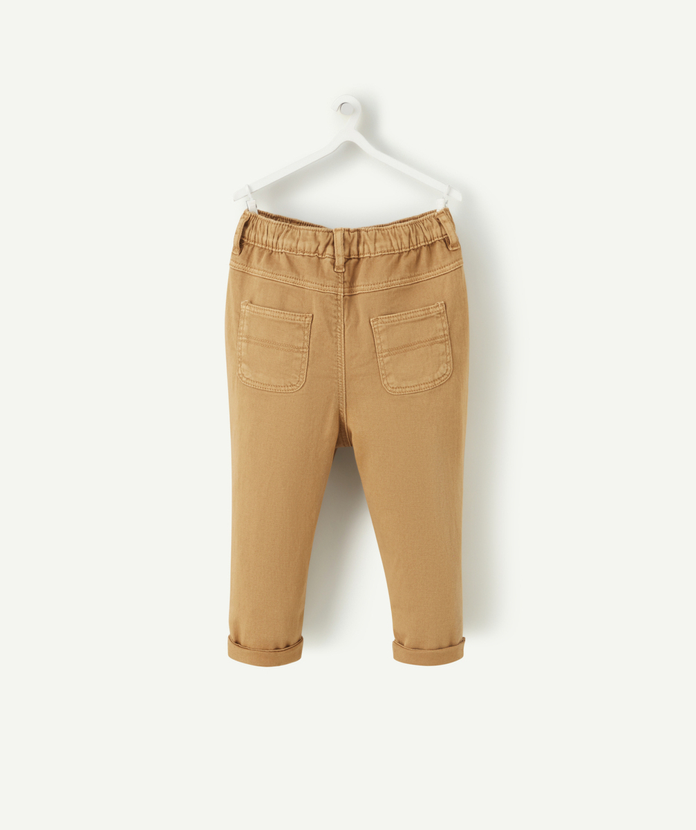 PANTALON RELAX BÉBÉ GARÇON MARRON