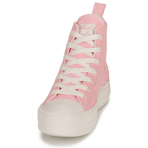 Converse - CHUCK TAYLOR ALL STAR LIFT-SUNRISE PINK/SUNRISE PINK/VINTAGE WHI - Rose