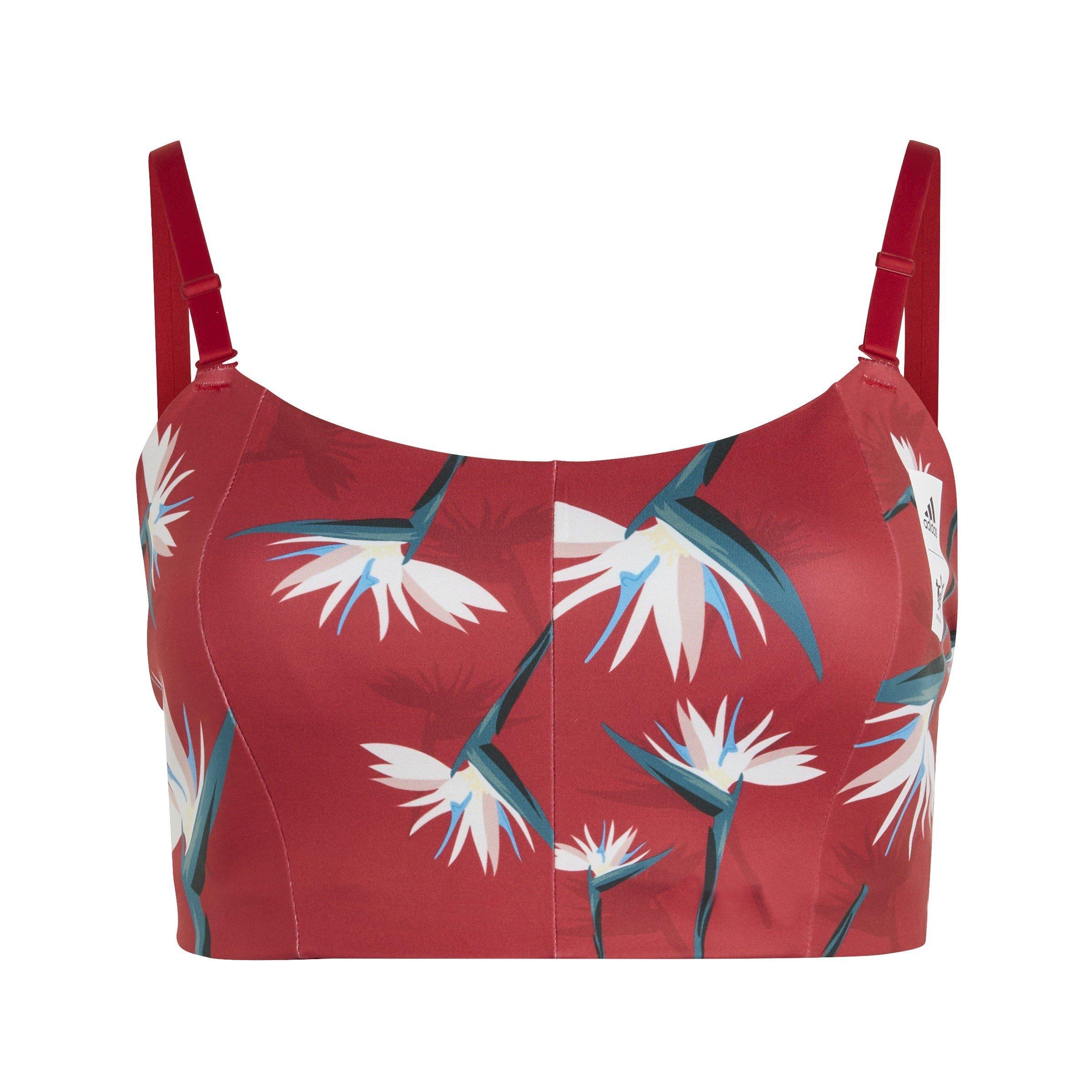 adidas Thebe Magugu Studio Light Support Bra (Plus Size) Low Impact Sports Womens