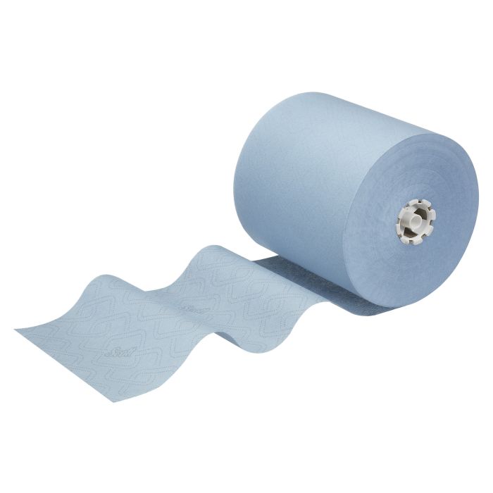 Scott 6692 6st Essential Handdoekrol Max 1-Laags Blauw (6692)