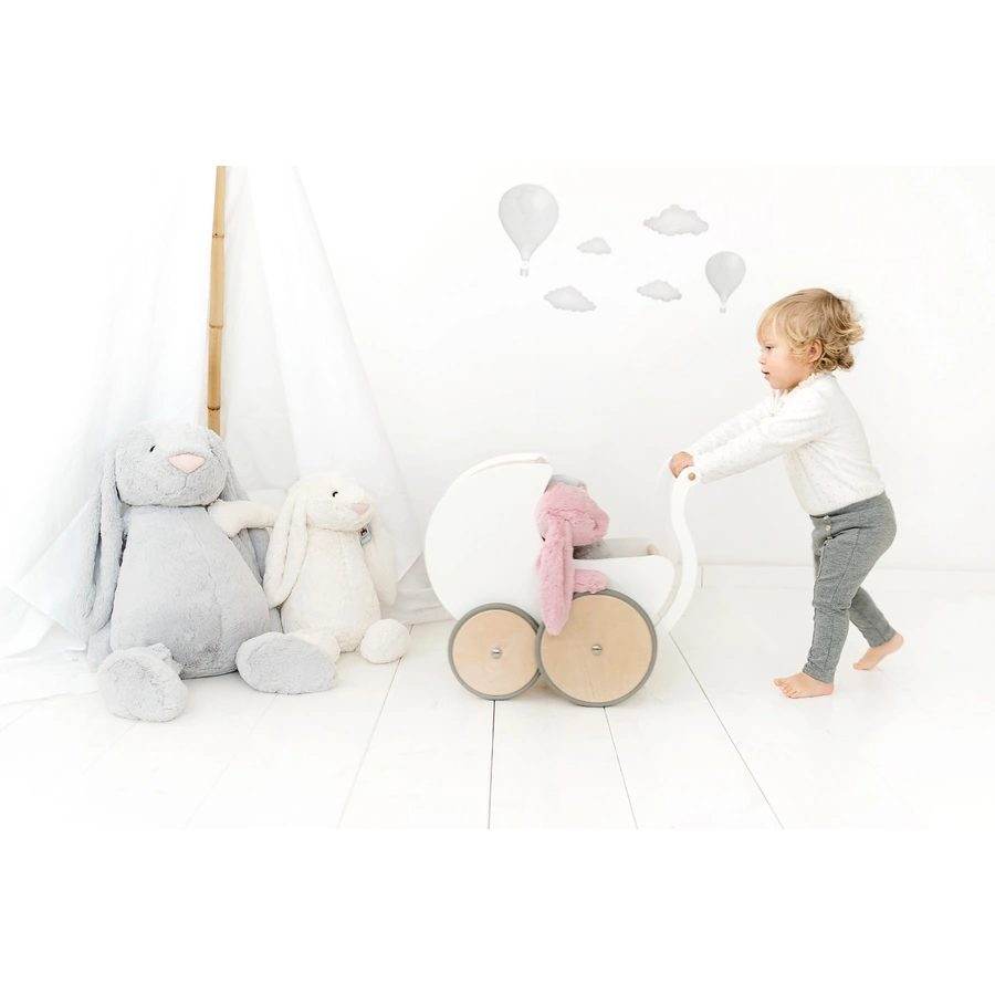 Kinderfeets® Puppenwagen, weiß
