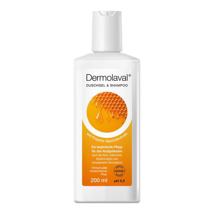 Dermolaval Duschgel + Shampoo, 200 ml