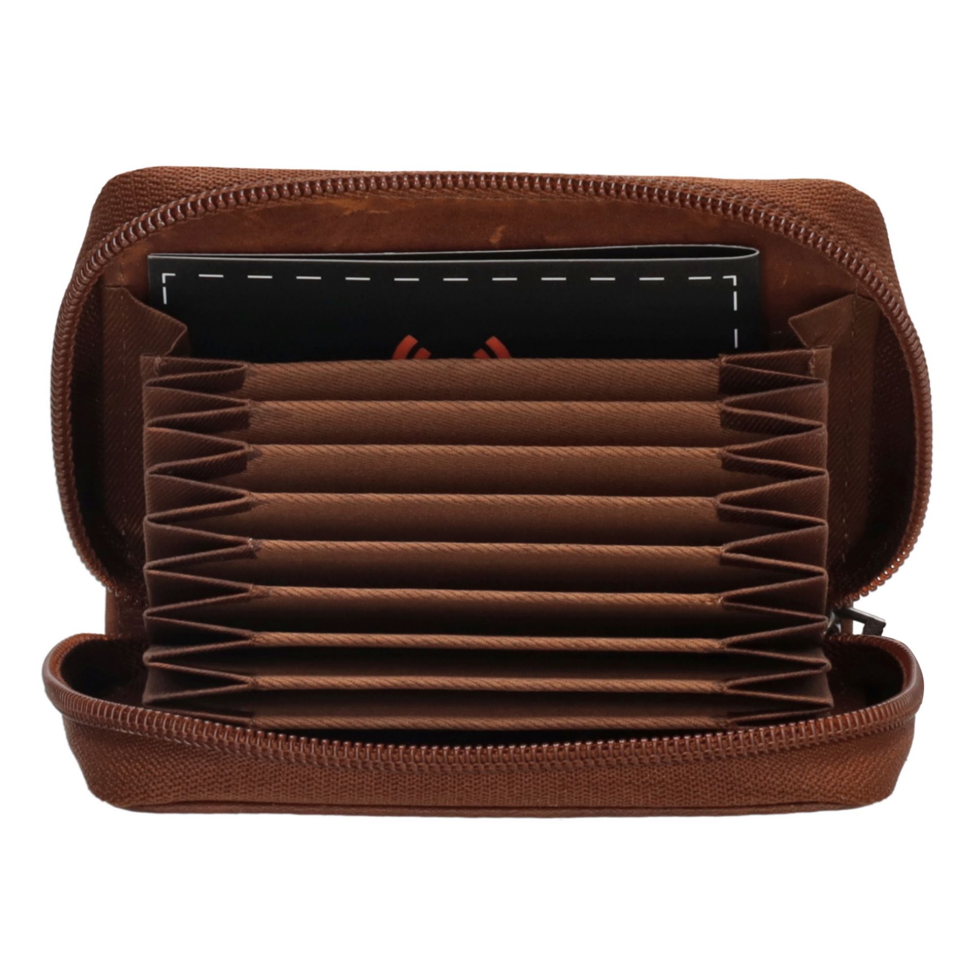 Hide & Stitches Japura Portemonnee Cognac