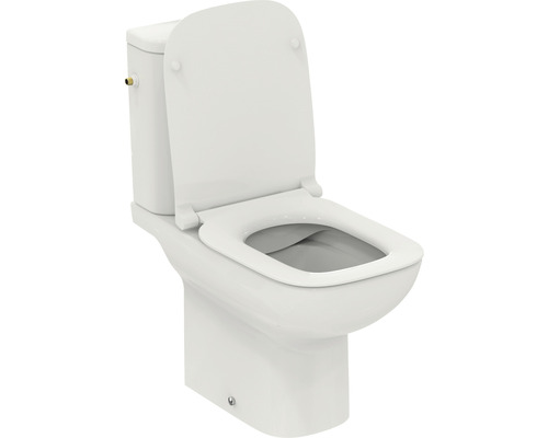 Ideal Standard i.life Een randloos, diepspoeltoilet, glanzend wit - met toiletzitting R045801
