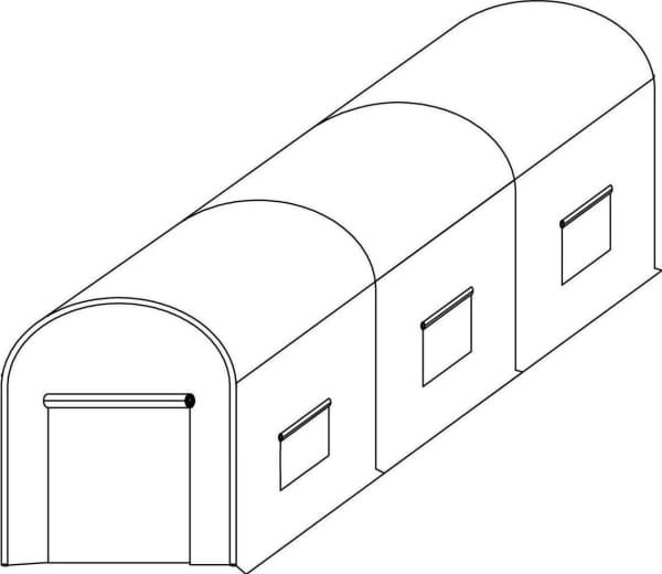 Funfit F-ia 400 cm x 200 cm x 250 cm