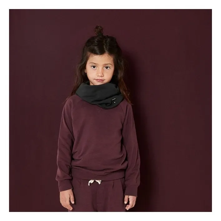 Gray Label Echarpe Coton Bio | Noir