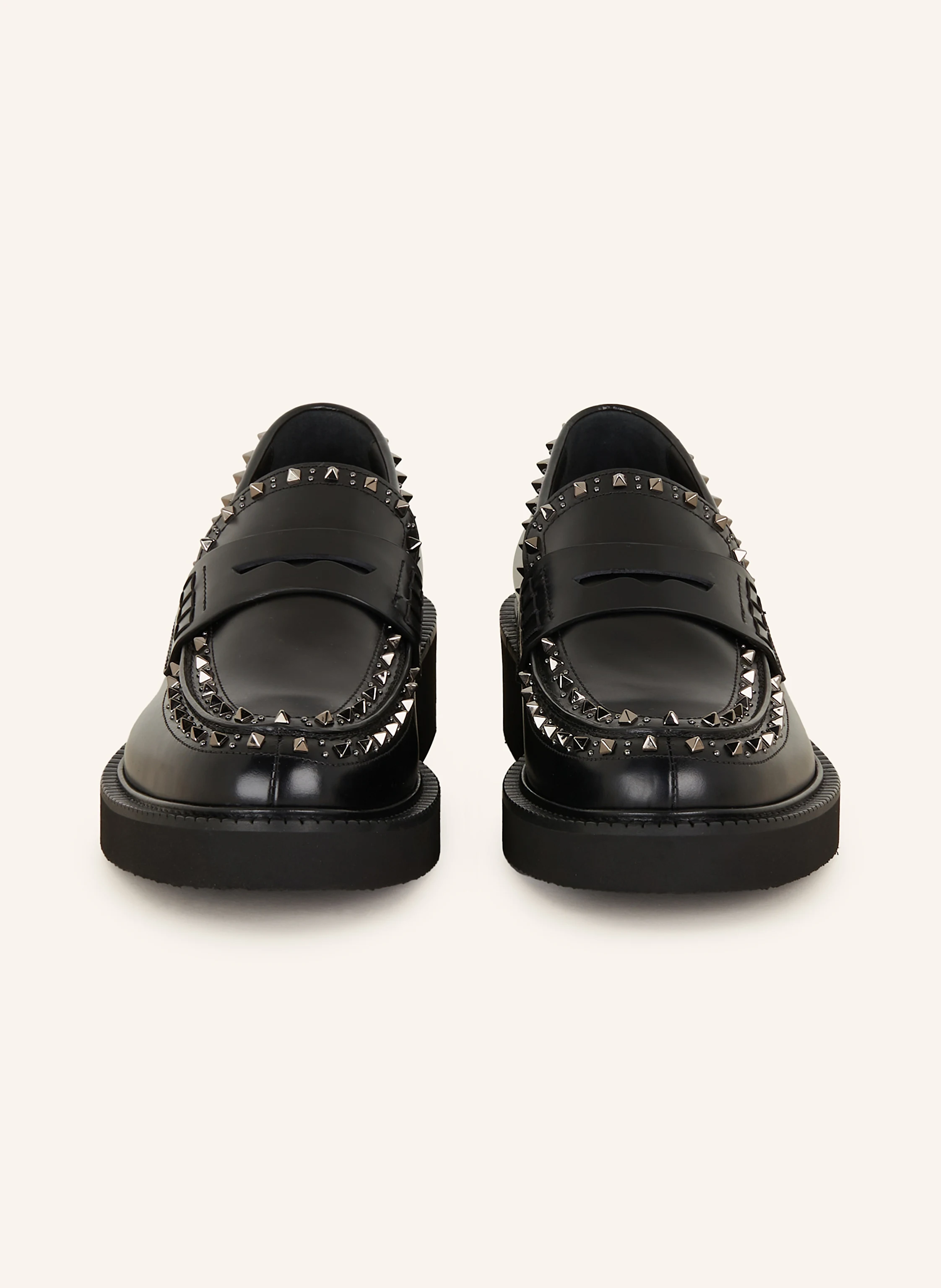 VALENTINO GARAVANI Penny-Loafer GENTLEGLAM ROCKSTUD mit Nieten