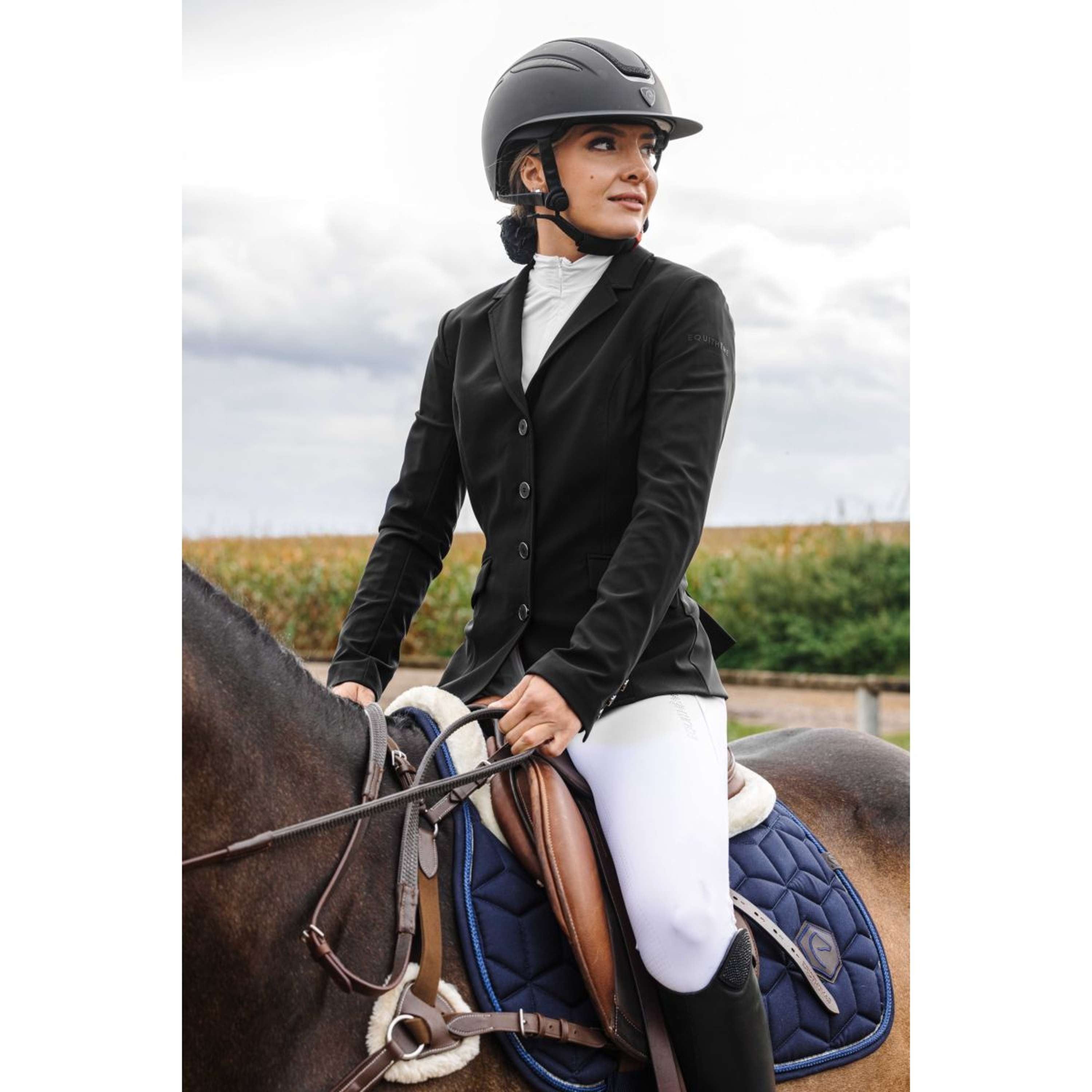 EQUITHÈME Wedstrijdjasje Nancy Zwart
