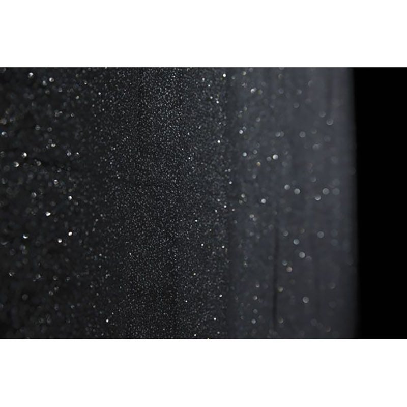 Showtec Glamourmolton Backdrop 6 x 3 meter zwart met glitters