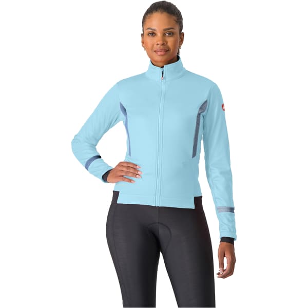Veste vélo CASTELLI DINAMICA 2 JACKET W GLACIER LAKE/GRAY