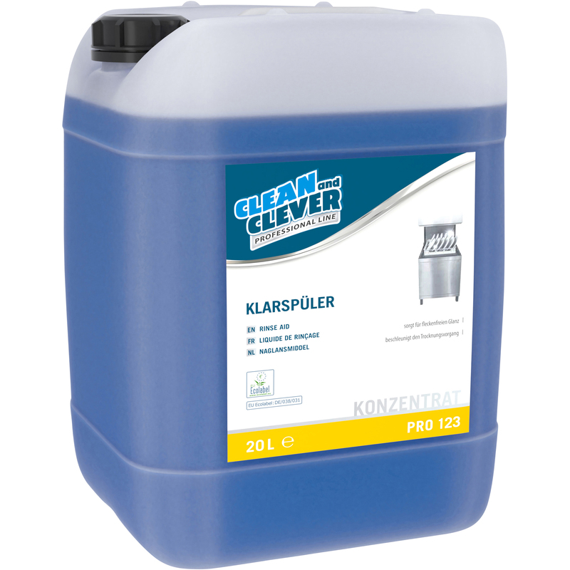 Clean and Clever Klarspüler PRO 123, 20 l
