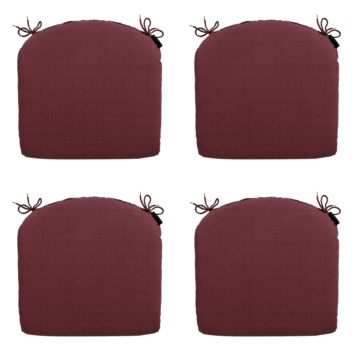 Madison Panama bordeaux Zitkussen - Set van 4
