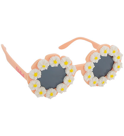 Billieblush Sonnenbrille - UV40+ - Pink Pale m. Blumen