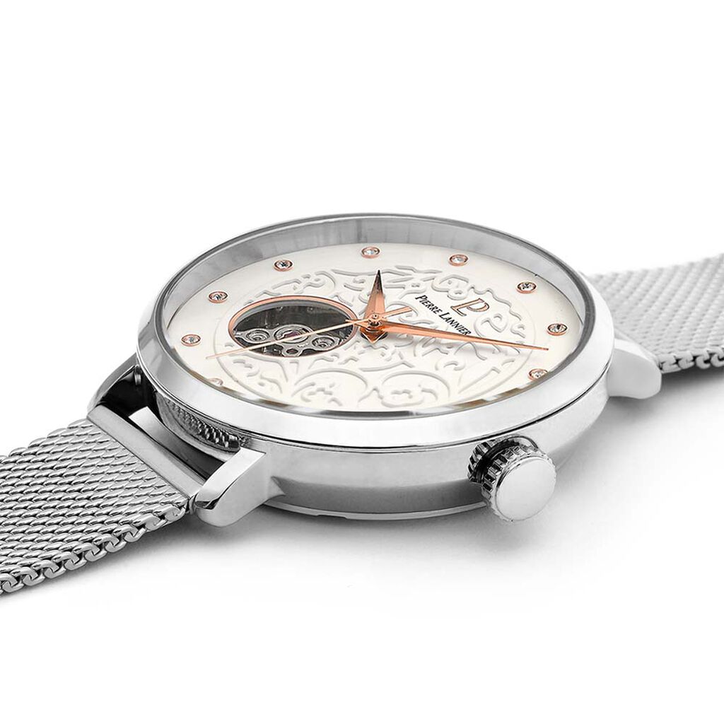 Montre Pierre Lannier Eolia Blanc