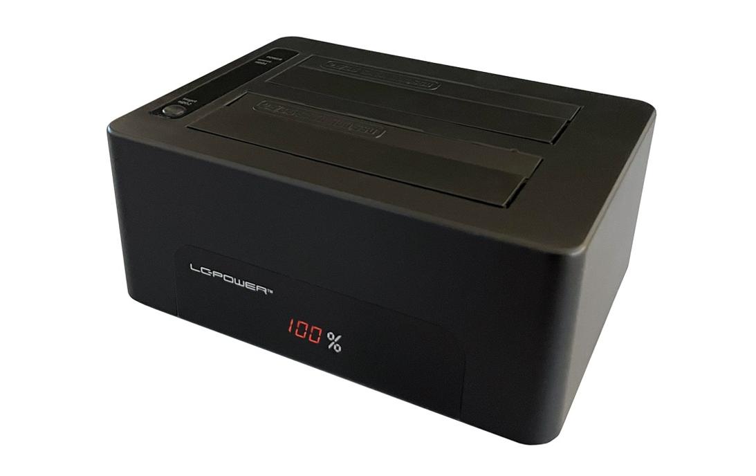 Docking- und Klonstation LC-DOCK-U3-VFestplatten-Dock mit Kopierfunktion