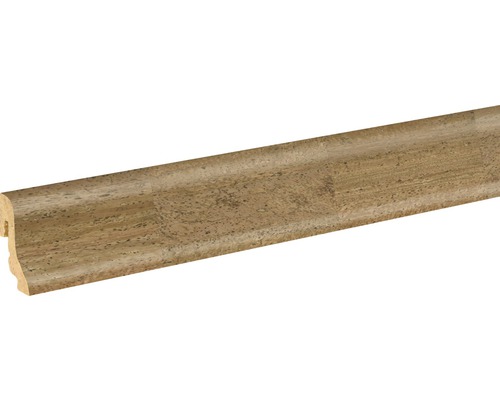 SKANDOR plint kurk naturel gelakt SU18L 18,5 x 38,5 x 2400 mm