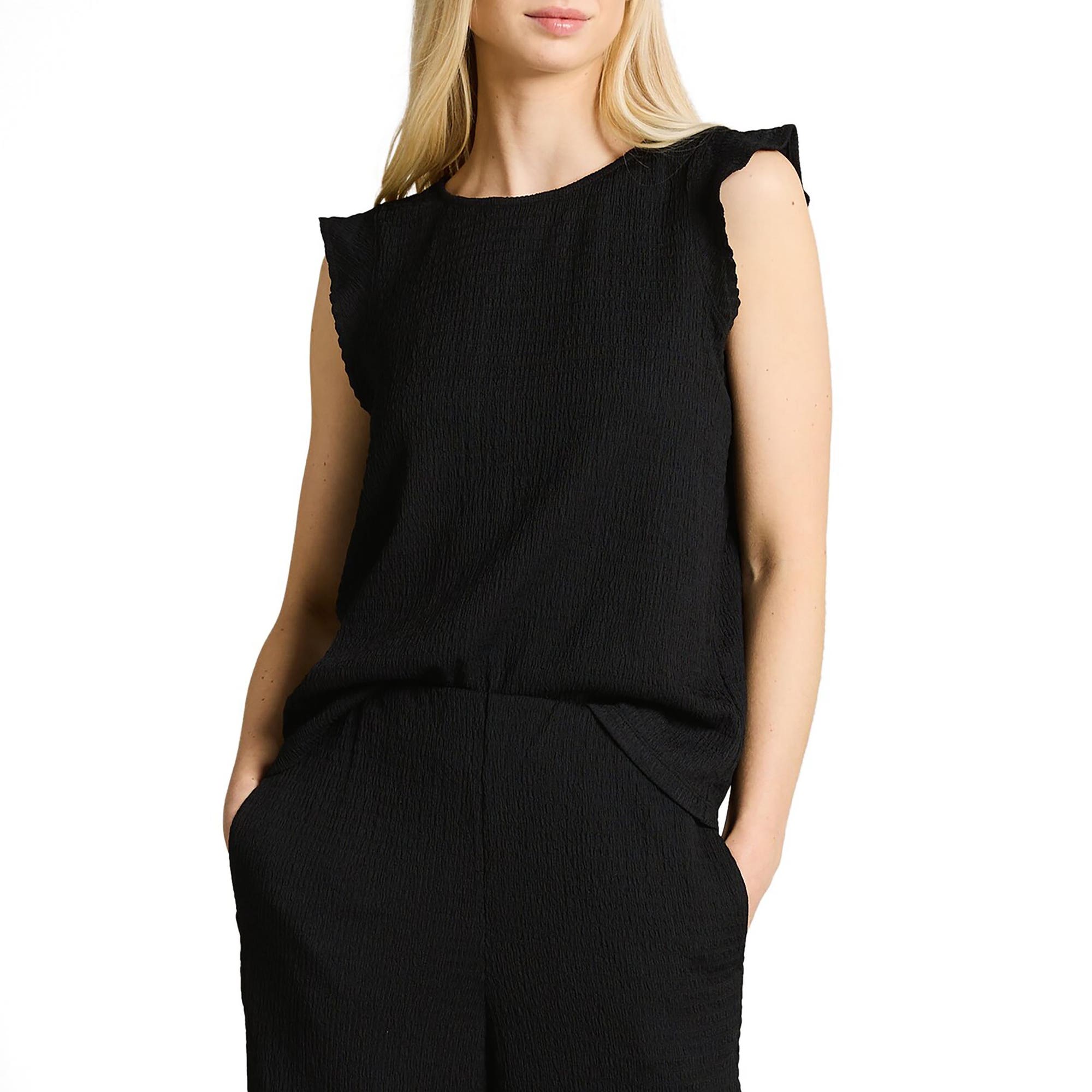 Top Femme noir