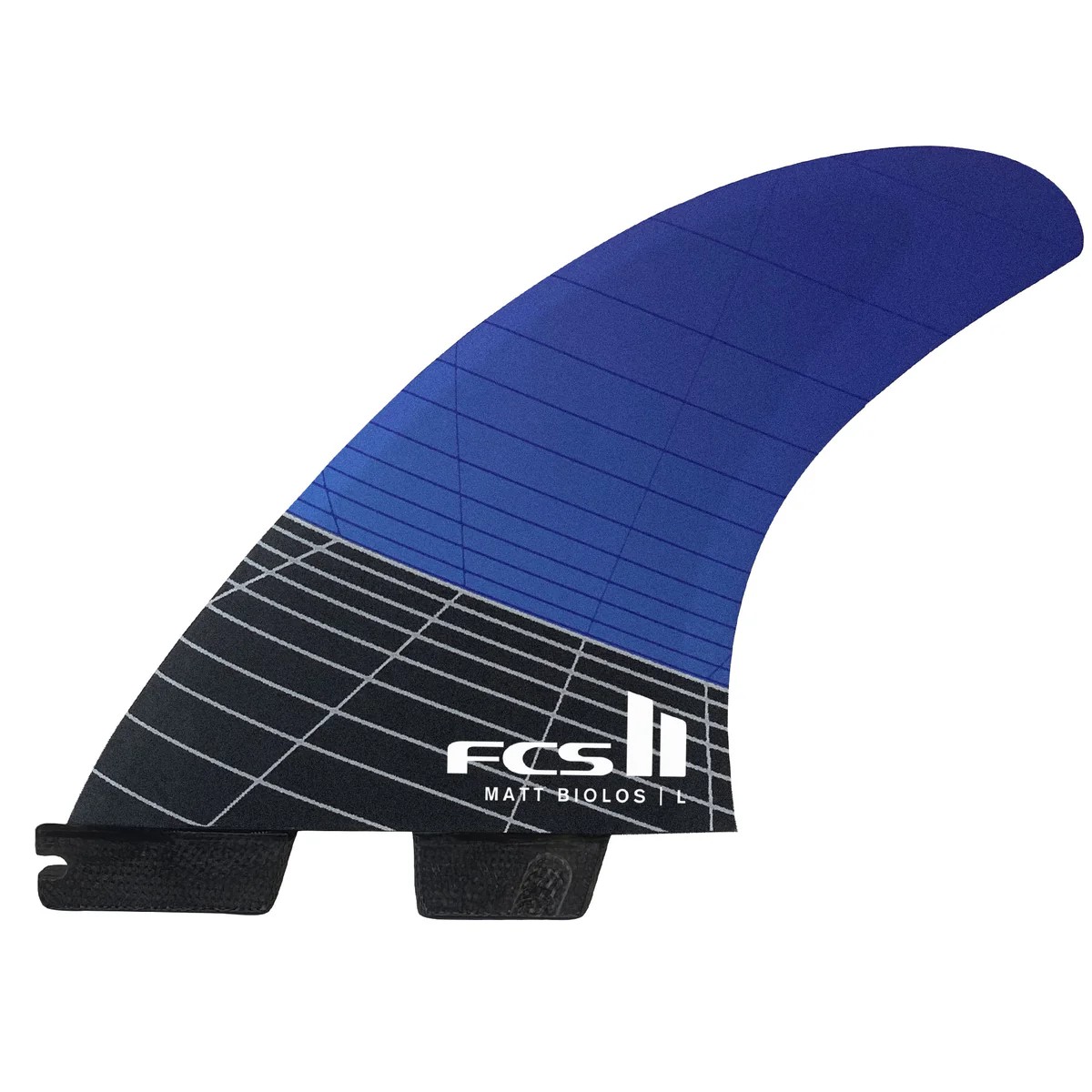FCS FCS II - Matt Biolos  MB PC AirCore - Blue - Large - Thruster