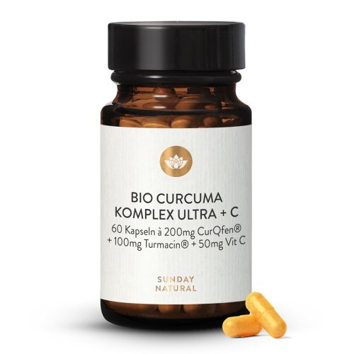 Sunday Natural Products  Bio Curcuma Komplex Ultra + C