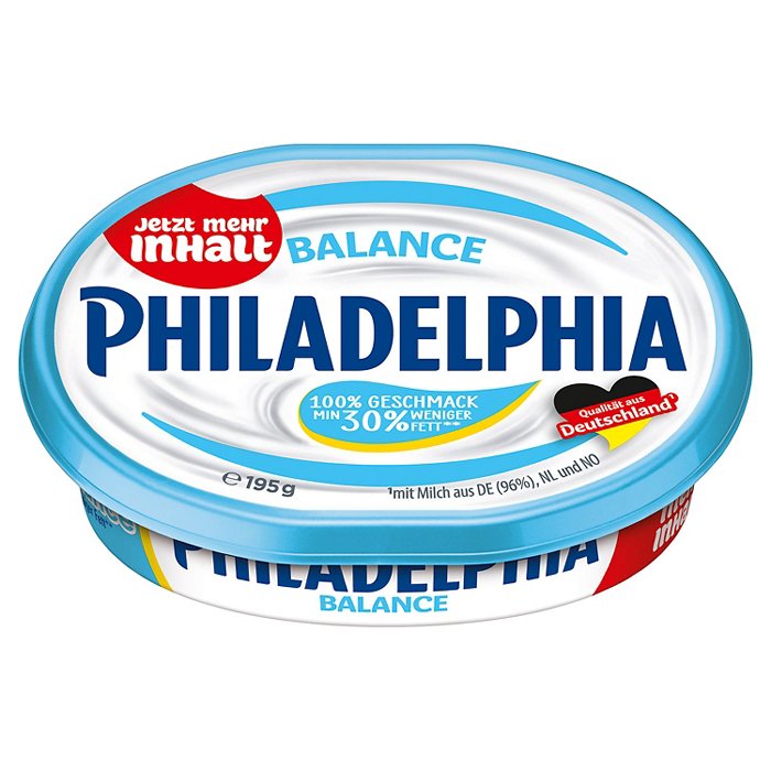 PHILADELPHIA Frischkäse 195 g, Balance