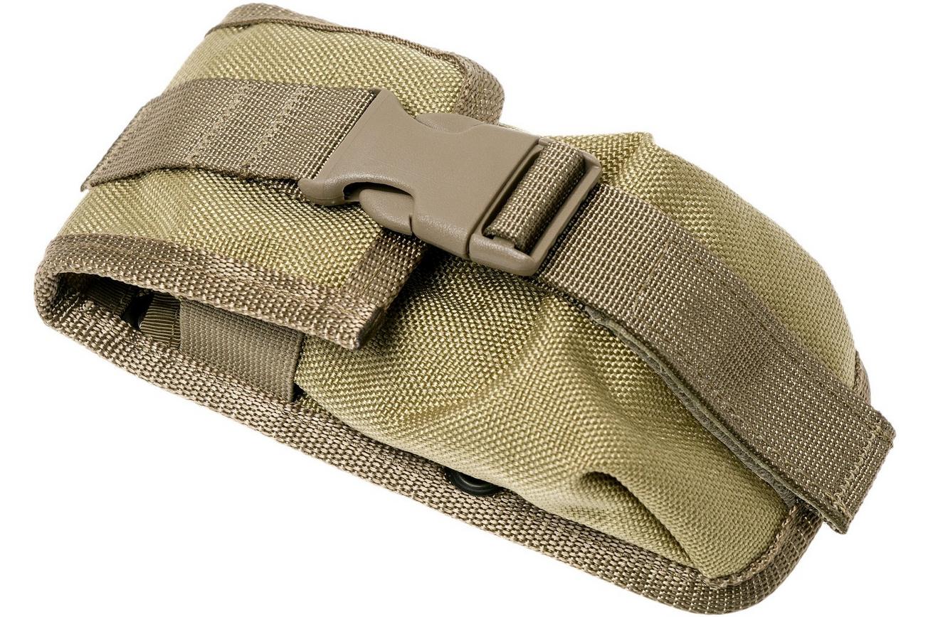 ESEE Long Accessoire Pouch voor Model 5, 6 & Laser Strike, 52-POUCH-K-L, Khaki