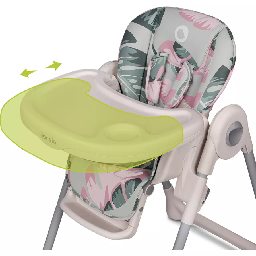 lionelo Hochstuhl Zanna Pink Bubblegum