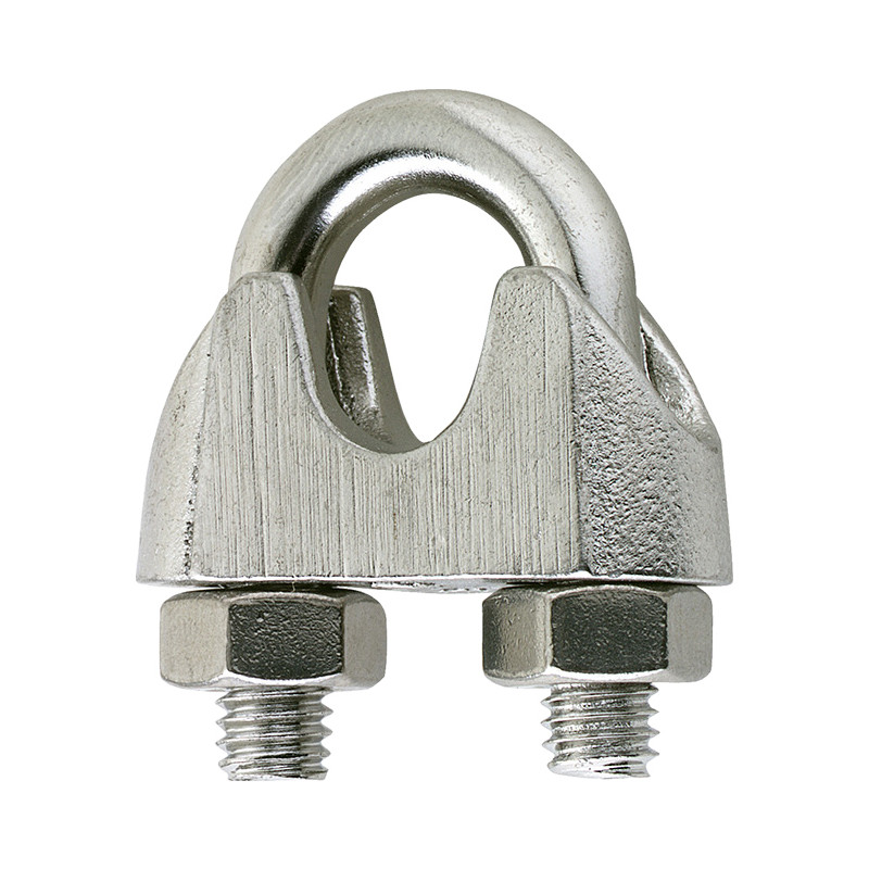DX staaldraadklem RVS 8mm