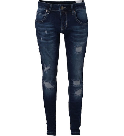 Hound Jeans - Pipe Ripped - Blåe Denim
