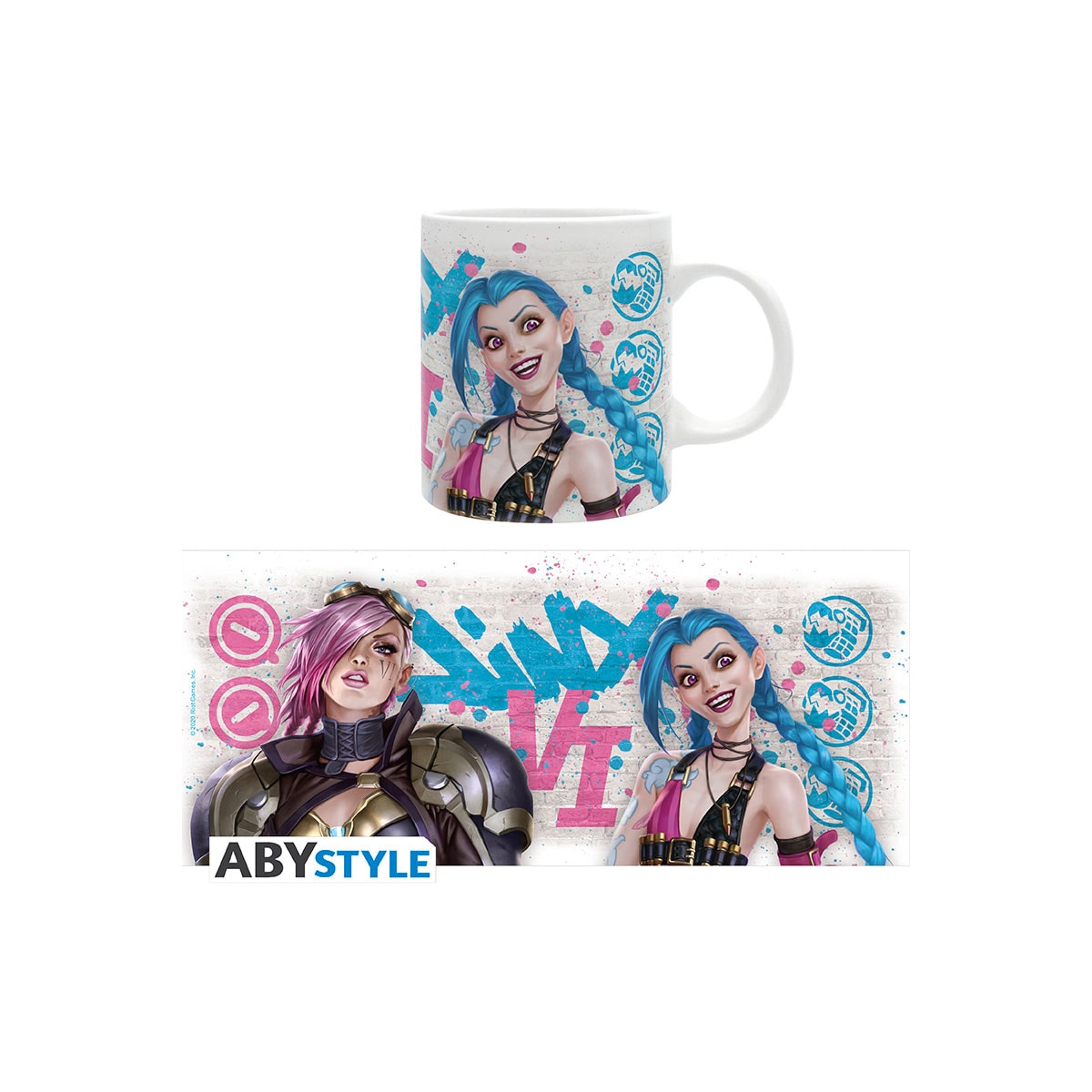 ABYStyle League of Legends krus (Vi vs Jinx)