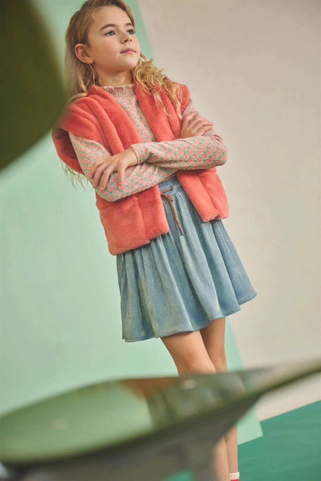 NONO gilet roze