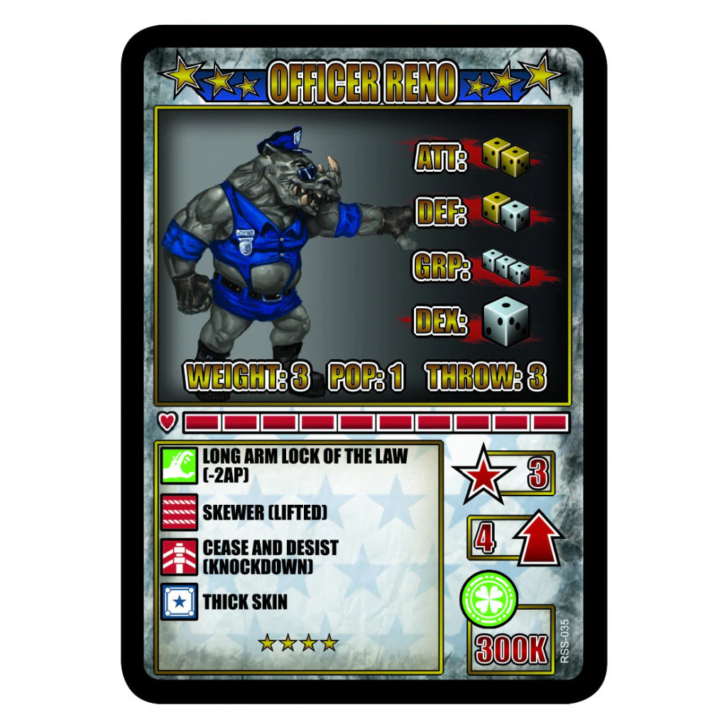 Rumbleslam - The Forest Soul - Officer Reno