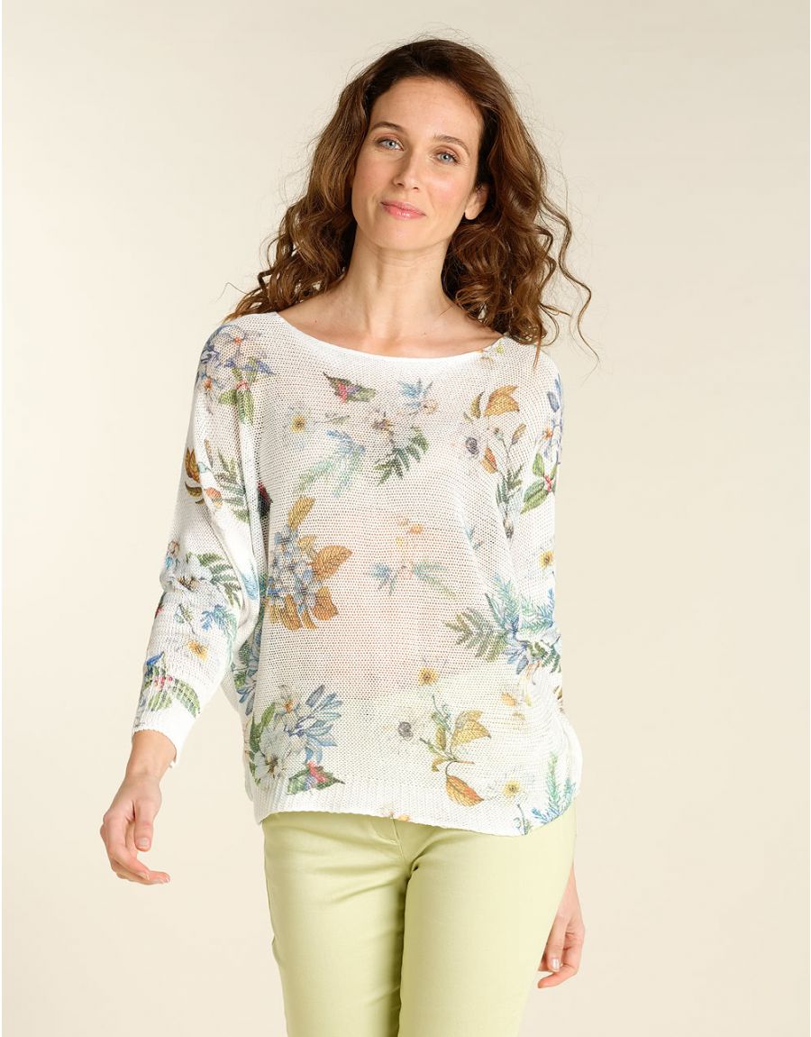 Pull écru léger