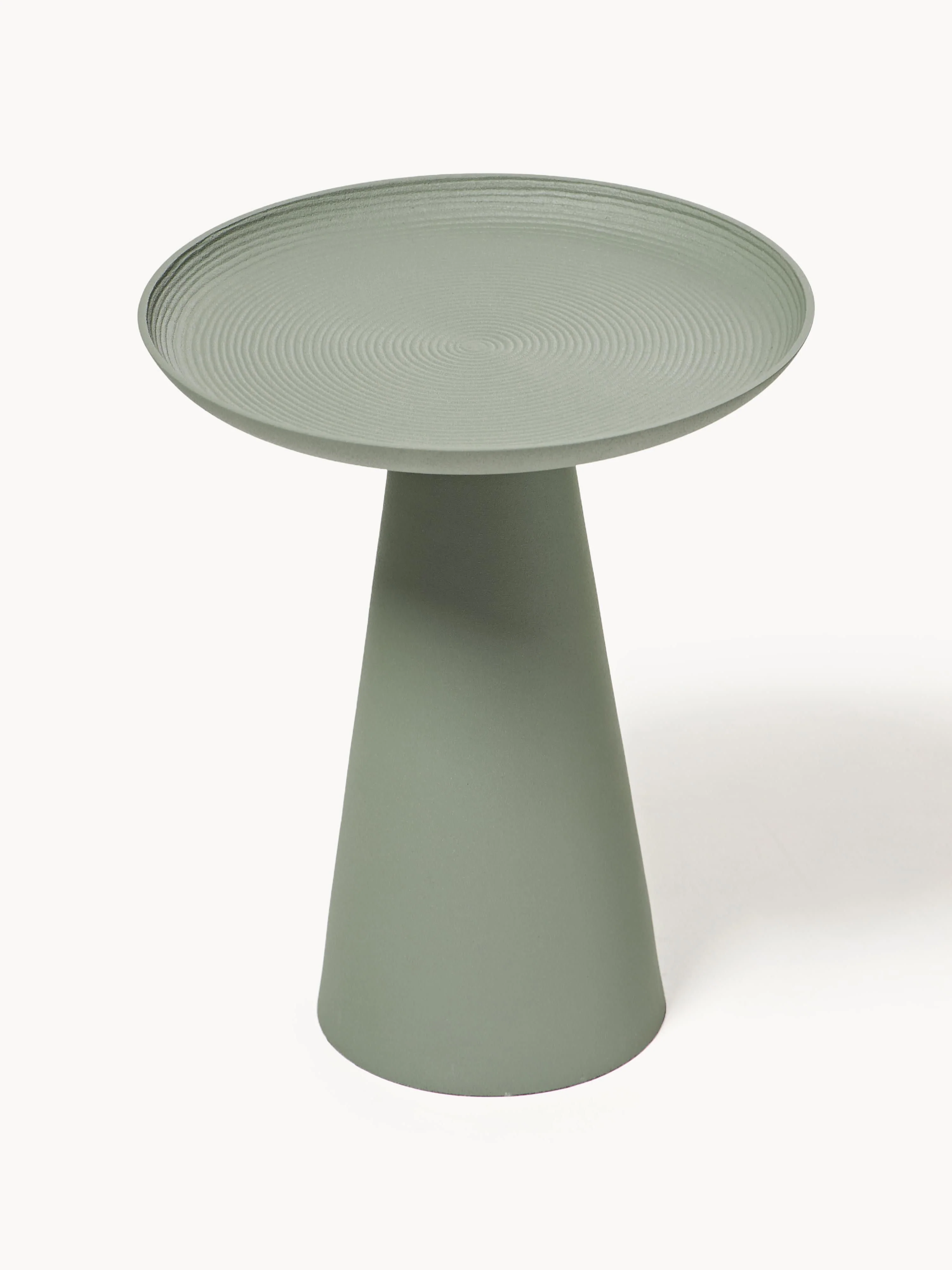 Ronde bijzettafel Ringar van metaal
