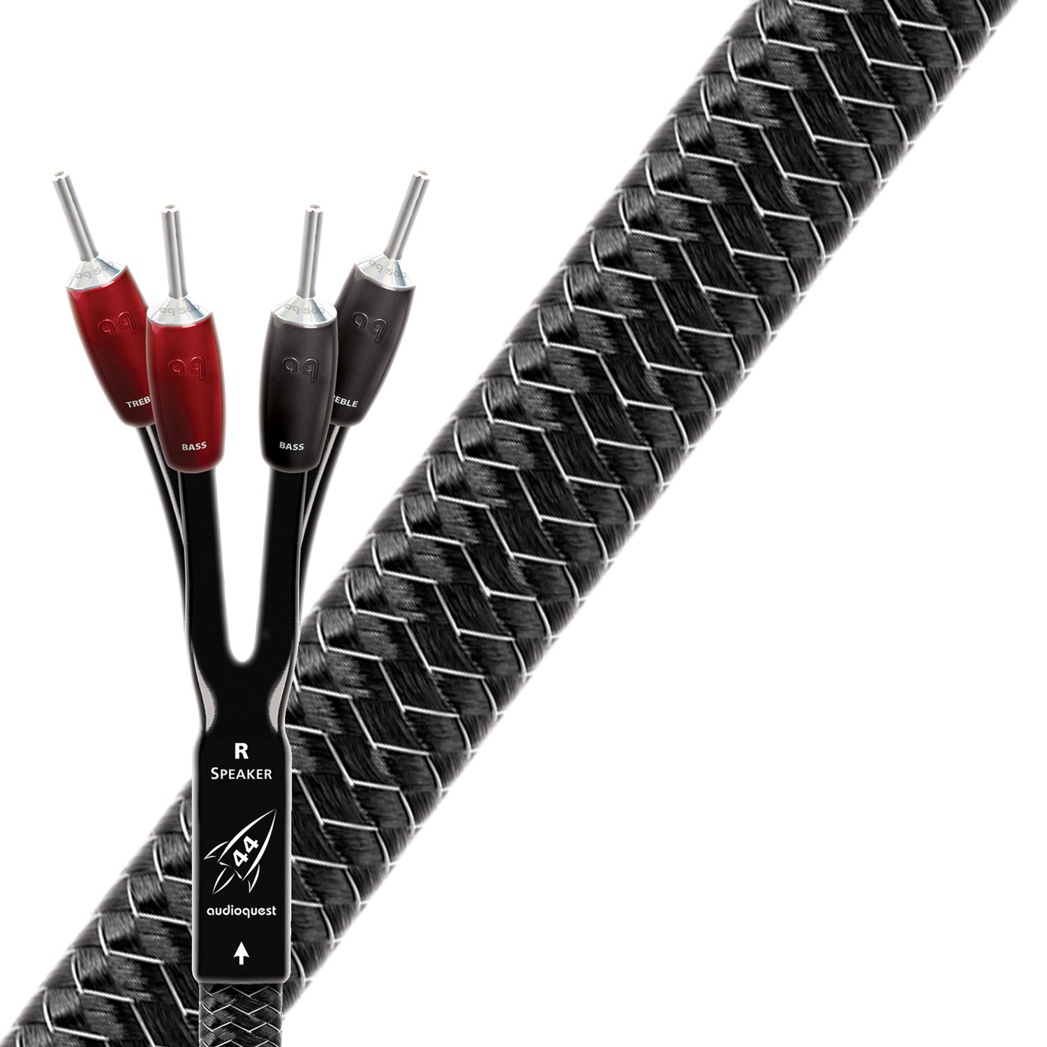 Koop AudioQuest Rocket44 Bi-wire Luidsprekerkabel | 5 Jaar Garantie
