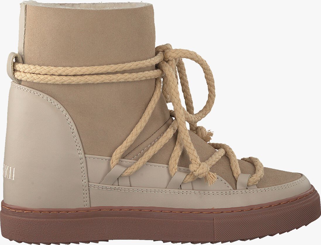 INUIKII beige inuikii enkelboots classic wedge