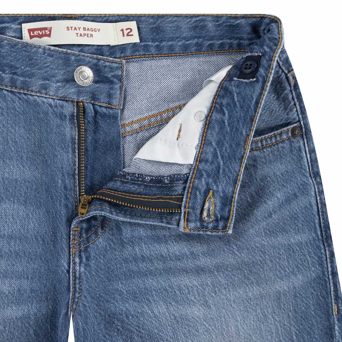 LEVI'S KIDS<br>Calças jeans largas