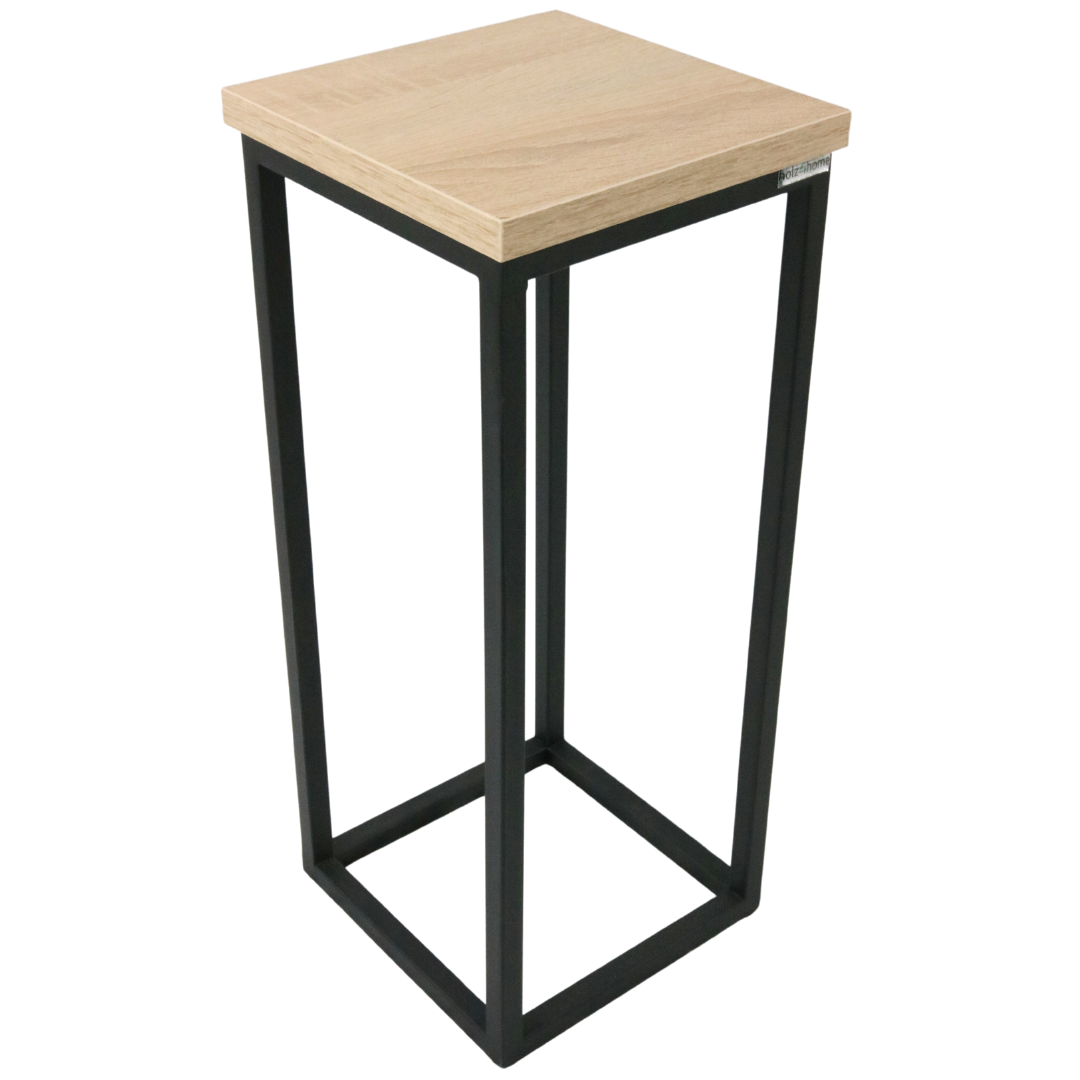 holz4home® Blumenständer | Dekoständer Sonoma Eiche | 50 cm