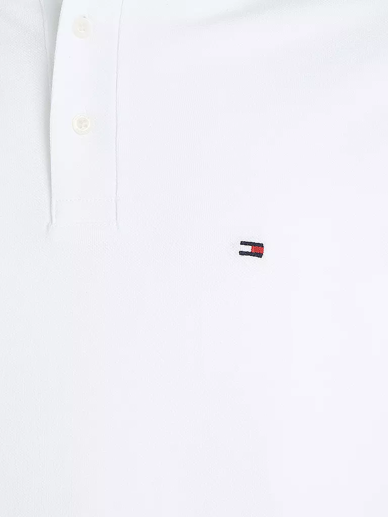 TOMMY HILFIGER Poloshirt Slim Fit weiss