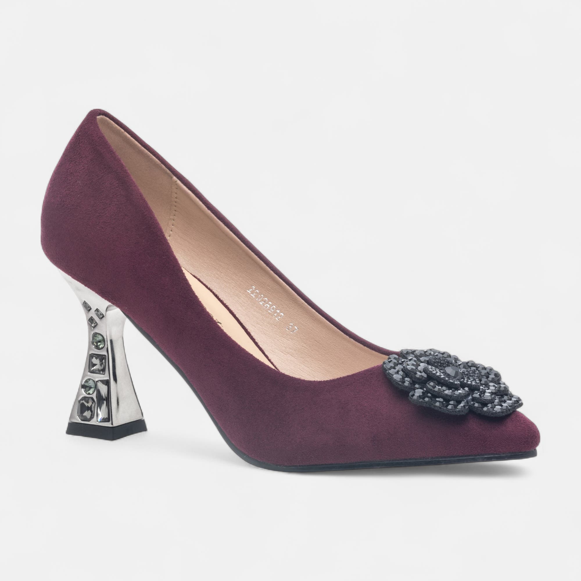 Escarpins à talon Femme bordeaux