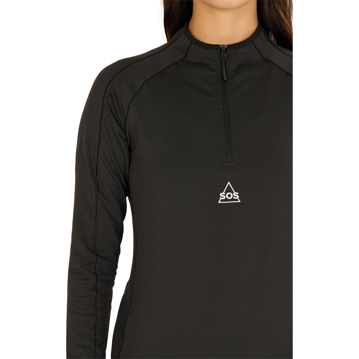 SOS Timberline Half Zip Mellemlag Dame