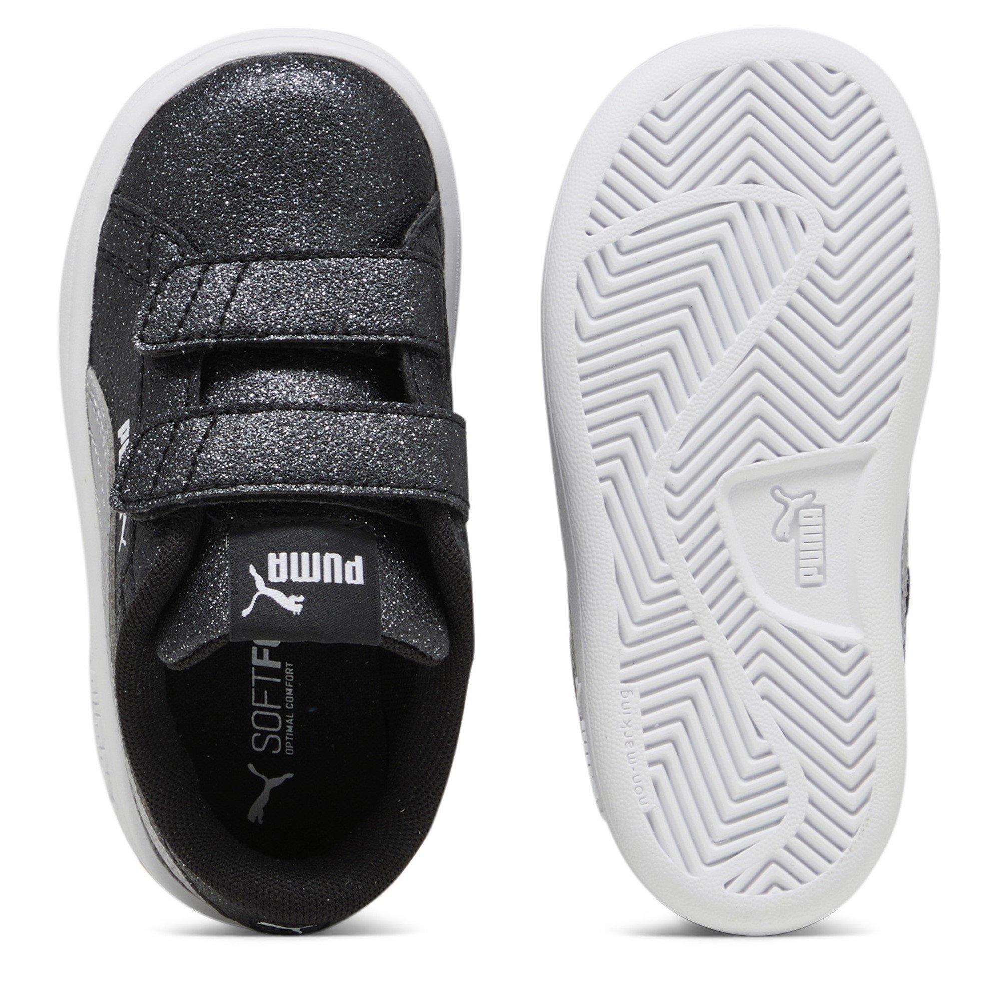 Puma Smash 3.0 Glitz Glam V Infant Girl Trainers