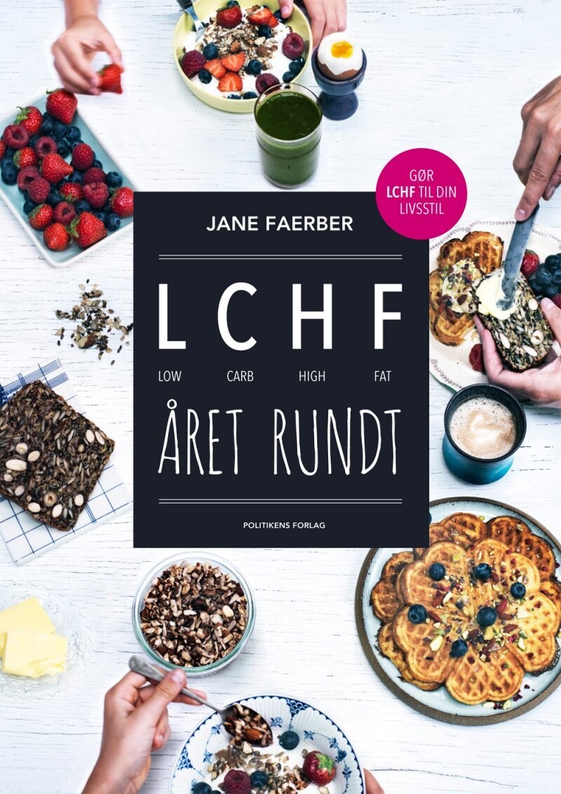 Lchf Året Rundt - Jane Faerber - Bog