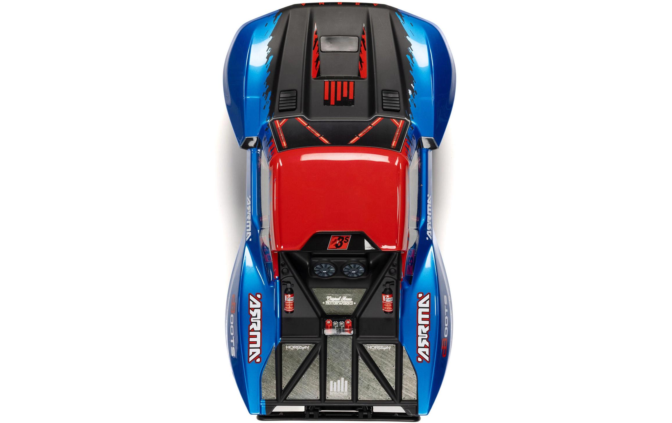 Short Course Truck Fury 223S DSC 2WD Blau ARTR, 1:10<br>Off-Road 2WD Modell mit Brushless Motor