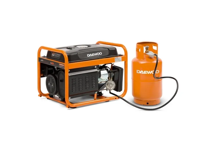 Daewoo GDA 3500DFE, 2800 W, 230 V, 18 L, Benzin, Vejledning, 50 Hz