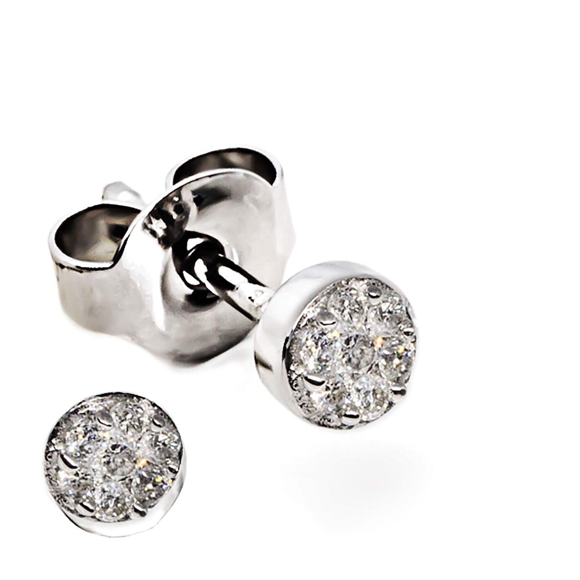 Diamonds by Ellen K. Ohrstecker 333 Gold 14x Brillant zus. 0,12ct.