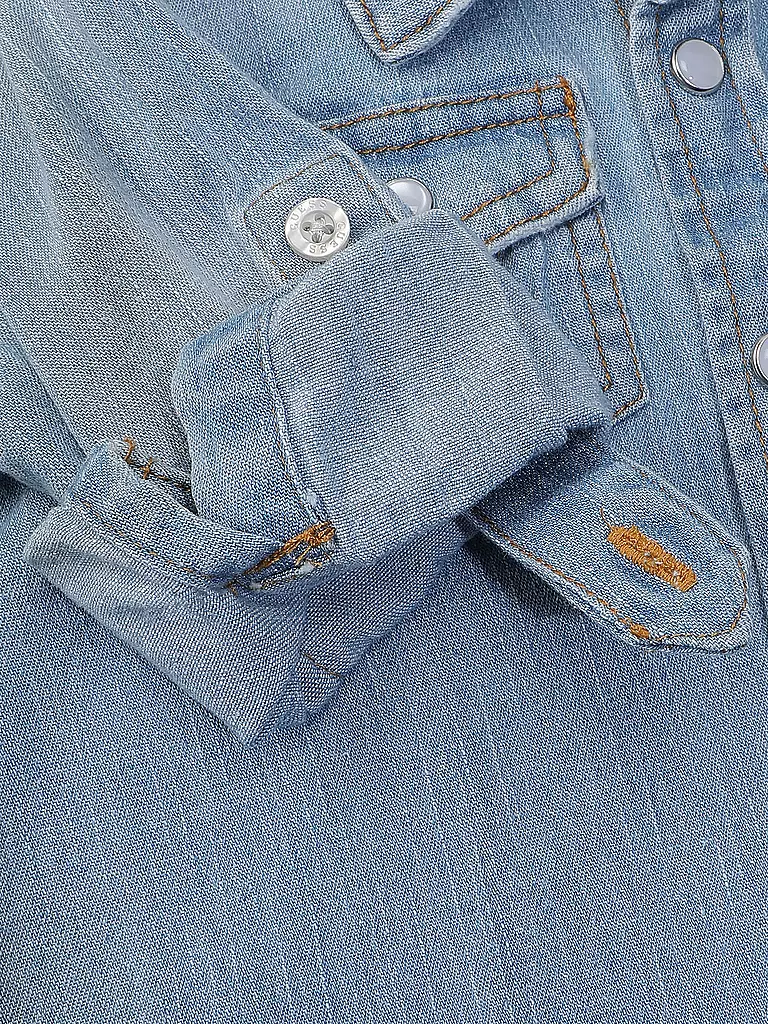 GUESS Baby Jungen Jeanshemd blau