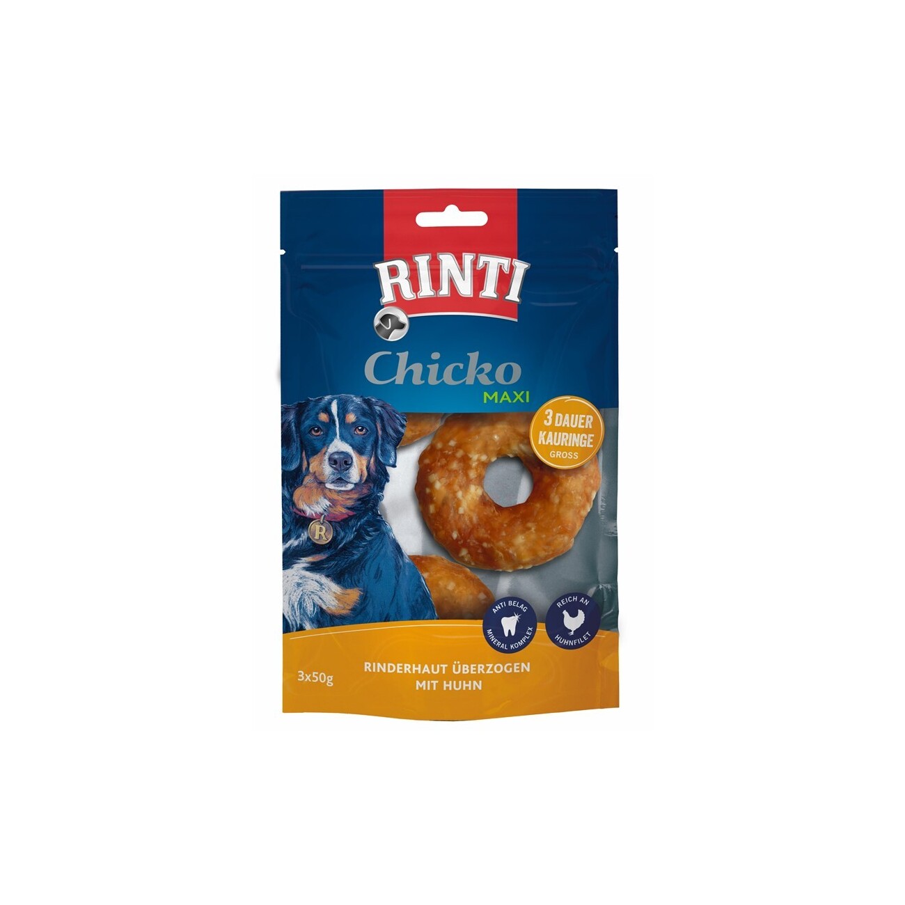 RINTI Chicko Classic Kauringe 3x50 g