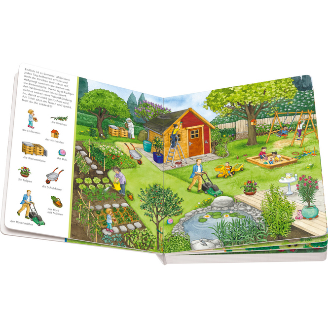 Mein großes Sachen suchen - Bei uns im Garten