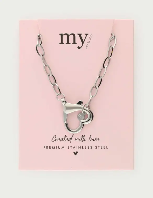 My Jewellery Chain ketting heart lock MJ13051